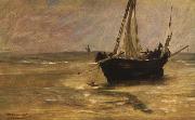 Edouard Manet Barques de Peches a Berck-sur-Mer. oil painting reproduction